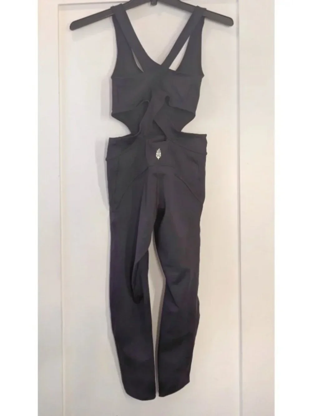 NEW Free People | Back it Up Onesie In Black